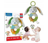 Soft rattle rabbit for the little ones