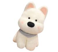 Soft Realistic Westie Dog Plush Portable Child Friendly Soft Westie Highland Dog Plush Toy