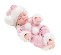 Soft Reborn Doll, 11.8 Inch Real Life Accompanying Toy, Realistic Doll, Premium Soft Material Design, Reborn With Realistic Features And Clothing, Collectible Toy for Boys Girls Home
