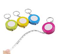Soft & Retractable Tape Measure with Keychains Easy Carry Double Side 60-Inch 1.5 Meter for Designs Sewin Body