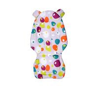Soft Reversible Strollers Seat Pad Dotted Backing Design Breathable Cotton Liner for Newborns Baby Pram Infant Cushion