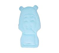Soft Reversible Strollers Seat Pad Dotted Backing Design Breathable Cotton Liner for Newborns Baby Strollers Pram Cotton Pram Liner