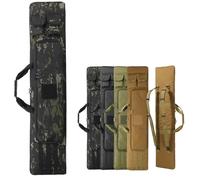 Soft Rifle Bag, Air Rifle Bag, Portable Long Rifle Bag, Tactical Rifle Backpack Pistol and Magazine Storage Backpack with Backpack Straps for Shooting Hunting Carrying Outdoor Camping C