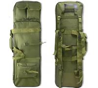 Soft Rifle Case Double Long Gun Bag - Pistol Transportation, Lock-Ready Zippers, EPE Padding, Tactical Bag for Hunting and Shooting Range