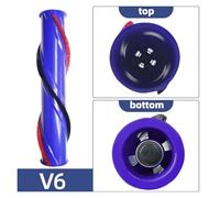 Soft Roller Brush Carpet Spare Part，Compatible for Dyson V6 V8 V10 V11 ，Vacuum Cleaner Replacement Accessories(V6 Carpet Brushroll)