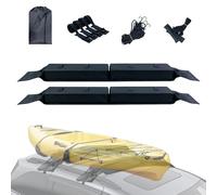 Soft Roof Racks, Universal Car Roof Rack, 600D Oxford Fabric & EVA Foam, Kayak Roof Rack & Roof Bars for Surfboard, Canoe, Sup, Snowboard, Ski Board, Ladder & Luggage