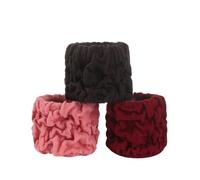 Soft Ropes Ponytail Holder Hair Accessories 3Pcs Women Velvet Scrunchie Elastic Hair Bands Girls Ponytail Holder Hair Rope Rubber Band Headband Hair Accessories(3PCS style1-4)