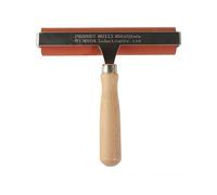 Soft Rubber 6" Steel Frame Roller for Linoleum, Woodcut, and Soft Block Printing