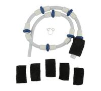 Soft Rubber Automatic Pool Cleaner Sweep Hose Clamp Tail Scrubber Complete B5 B-5 Replacement for Zodiac for Polaris 180 280 380 480