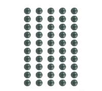Soft Rubber Carp Fishing Beads 6mm 8mm Round Shock Buffer Rig Accessories Wear-Resistant Floating Stopper for Coarse Match Pike Fishing Tackle 50pcs(8mm Green)