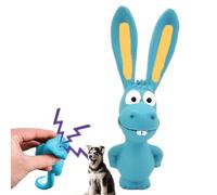 Soft Rubber Dog Chew Toy, Standing Stick, Interactive Toy to Bring Puppies, Dog Incumbent Toy in the Shape of a Safe Ear, Integrment Sound Device