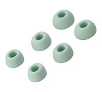 Soft Rubber Eartips for Redmi Buds 6 Pro, Buds 5 Pro, 3 Pairs Comfortable Noise Isolating Ear Tips Replacement Earbuds Accessories (Green)