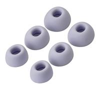 Soft Rubber Eartips for Redmi Buds 6 Pro, Buds 5 Pro, 3 Pairs Comfortable Noise Isolating Ear Tips Replacement Earbuds Accessories (Purple)