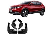 Soft rubber mud flaps for the Nissan Qashqai (2015-2021) | Flexible Soft Mudguard Material Protect Paint from Stones & Mud No Drilling Required 4 Pcs (2 Front + 2 Rear)
