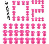 Soft Rubber Silicone Hair Curler Heatless Magical Rollers Flexible Hair Curling For Easy At Homes Or Travel Use