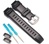 Soft Rubber Strap Replacement for Casio Protrek PRG260 PRG250 PRG550 PRW2500 PRW3500 Men's Waterproof Sport Resin Strap 18mm Watch Accessories