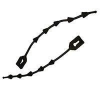 Soft Rubber Tree Ties - Packed by the CandyRushTM Charity - to Support Young Plants Saplings Whips Vines or Roots