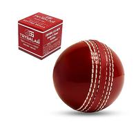 Soft & Safe Cricket Ball Rubber for Training, Coaching, Practice Excellent Bounce with Durable Traditional Seams Stitched deal for Indoor & Outdoor Skills Junior Kids Youth (1 PCS-Red)