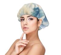 Soft Satin Bonnet for Women Sleeping - Beautiful White Swans on The Lake Print,Adjustable and Breathable Night Sleep Cap for Long Hair Ideal for Bedtime, Hair Care, and Sleeping Comfortably Black