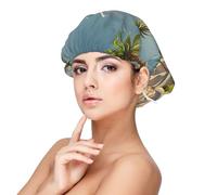 Soft Satin Bonnet for Women Sleeping - Desert Oasis Print,Adjustable and Breathable Night Sleep Cap for Long Hair Ideal for Bedtime, Hair Care, and Sleeping Comfortably, Black, One Size
