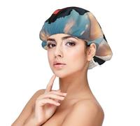 Soft Satin Bonnet for Women Sleeping - Traffic Light Print,Adjustable and Breathable Night Sleep Cap for Long Hair Ideal for Bedtime, Hair Care, and Sleeping Comfortably Black, Black, One Size
