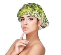 Soft Satin Bonnet for Women Sleeping - Tree with Birdcage Print,Adjustable and Breathable Night Sleep Cap for Long Hair Ideal for Bedtime, Hair Care, and Sleeping Comfortably Black, Black, One Size