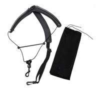 Soft Saxophone Holder With Hook Adjusted Practical Woodwind Strap Saxophone Strap Saxophone Harness Shoulder Strap