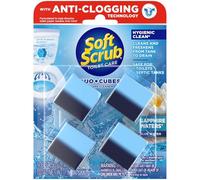 Soft Scrub 7 Pack - Duo Cubes Toilet Bowl Cubes, Sapphire Waters, 4-Ct. - 2260692