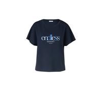 Soft Scuba T-shirt for Women Tom Tailor Bleu L