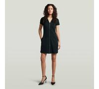 G-star Soft Short Sleeve Short Dress Blue 2XL Woman