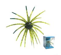 Soft Sea Urchin Fishing Lure TPE Baits with Reflective Tentacles for | Saltwater Freshwater, Realistic for tentacle Action,Blue-green Colour, Ideal For Various Water Conditions
