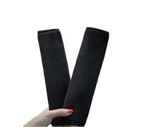 Soft Seat Belt Pads for Adults - Black Seatbelt Covers - Car Seat Belt Cushion Pads - Comfortable Seatbelt Pad for Shoulder Support - Set of 2 Padded Seat Belt Covers for Cars - Universal Fit