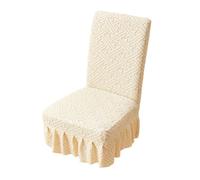 Soft Seat Covers, Removable Elastic Protector, Parson Chair Cover with Comfortable Feature, Washable Chair Back Cover for Party and Holiday, Furniture Accessory with Easy Fit Design, Use for Home