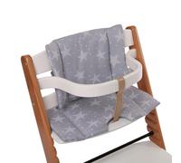 Soft Seat Cushion Non Slip Designs Easy Attachments Machine Washable Cushion Comfortable for Wooden High Chairs Children High Chair Cushion