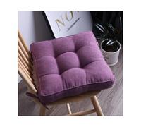 Soft Seat Cushs Set of 2 45x45cm 8cm ThickPads tableCushs for D KitchensPurple Color