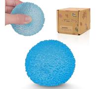 Soft Sensory Stress Balls, Textured Memory Gel Soft Fidget Toys, High Density Solid Squishy Toys, 6 cm Sensory Soft Fidget Toy for Kids/Adults, Anxiety Relief Squeeze Ball for Autism/ADHD (Blue)