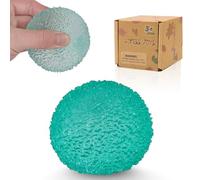 Soft Sensory Stress Balls, Textured Memory Gel Soft Fidget Toys, High Density Solid Squishy Toys, 6 cm Sensory Soft Fidget Toy for Kids/Adults, Anxiety Relief Squeeze Ball for Autism/ADHD (Green)