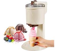 Soft Serve Ice Cream Machine, 1L Automatic Ice Cream Machine Portable Ice Cream Maker Machine for Home DIY Kitchen Automatic Mini Fruit Ice Cream Maker