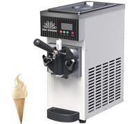 Soft Serve Ice Cream Machine, Countertop Yogurt Maker, LCD Panel, Auto Cleaning