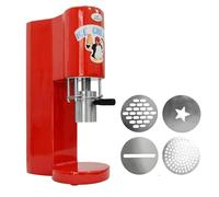 Soft Serve Ice Cream Maker, 28-30L/H Output, 4 Interchangeable Tips for Spaghetti, Ribbons & More, Ideal for Home Parties & Small Businesses
