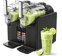 Soft Serve Ice Cream Maker with 7 Presets, Self-Cleaning Function, No Ice Needed, Home Slushie Machine for Smoothies, Frappes and Margaritas, Rapid Freezing
