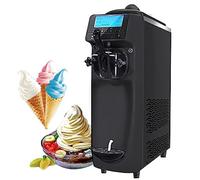 Soft Serve Ice Cream Maker with LCD Display for Home, Cafes, and Summer Snacks