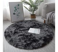 Soft Shaggy Area Rug Washable & Antistatic Fluffy Indoor Carpet for Bedroom & Living Room Décor Cozy Home Essential 200x200cm Plush Floor Mat