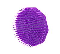 Soft Shampoo Comb Pocket Palm Combs Soft Portable Pocket Brush Shampoo Comb Massager Hair Brush for Home, Office, Travel and Pets Purple