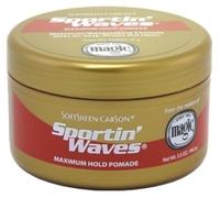Softsheen-Carson Sportin Waves Gel Pomade / Maximum Hold Pomade (Range)TWIN PACK