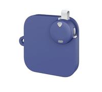 Soft Shell Cover For Soundcore Work,Silicone Protective Case Sleeve with Hook For Soundcore Work (blue)