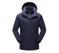 Soft Shells Jacket For Men,Mens Fall And Winter Control 15 Heating Clothing Liner Plus Jacket Combination Of Rushing Jacket Cold Ambient Ski Clothing