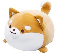 Soft Shiba Inu Plush Toys,Cuddly Stuffed Animal Plush Doll,Cute Corgi Plush Pillow For Bedroom,Giant Dog Teddy,kawaii Plush Doll,Fluffy Animal Cartoon Pillow (Shiba Inu Dog, 35cm)