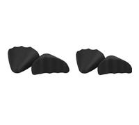 Soft Shoe Size Reducer Inserts, 2 Pair Shoe Filler for Shoes that are Too Big, Trainer Big Toe Hole Preventer, Fit Shoes Insole Comfort Toe Cushions, High Heels Pumps Flats Sneakers