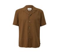 Soft Short Sleeve Shirt with Button Placket s.Oliver Marron 3XL